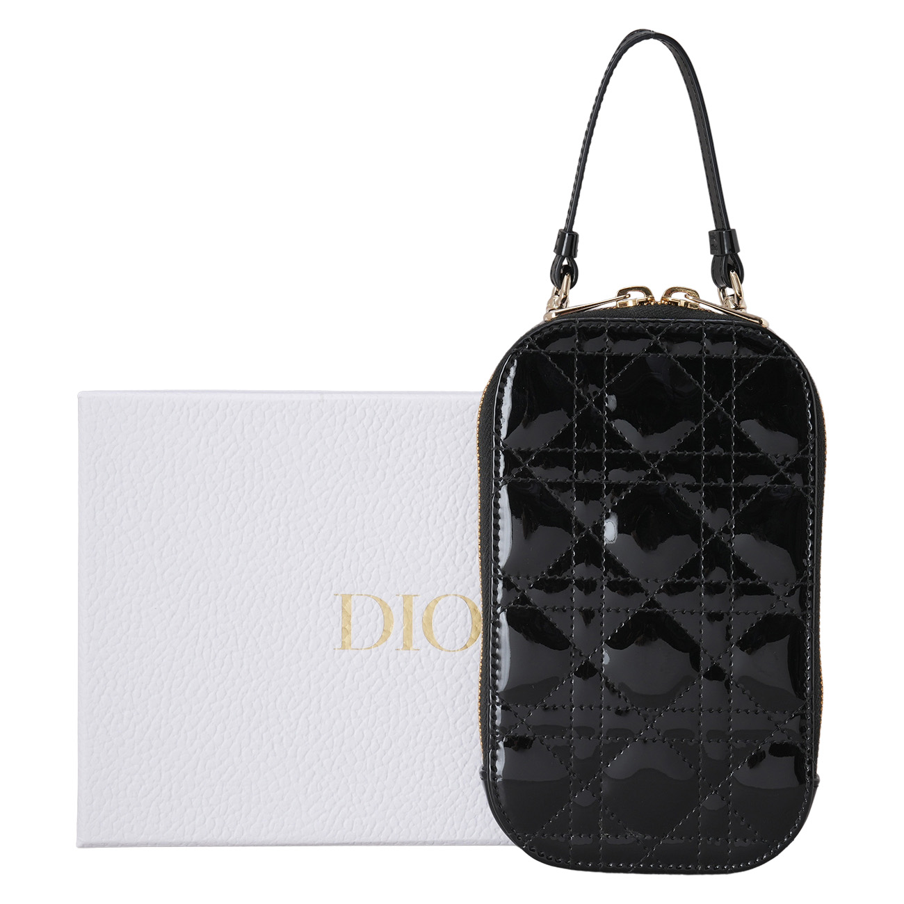 CHRISTIAN DIOR(USED)디올 페이던트 까나쥬 폰 홀더백